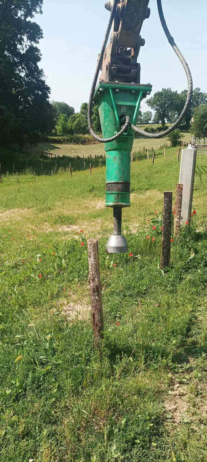 Plantation de piquets Baraqueville