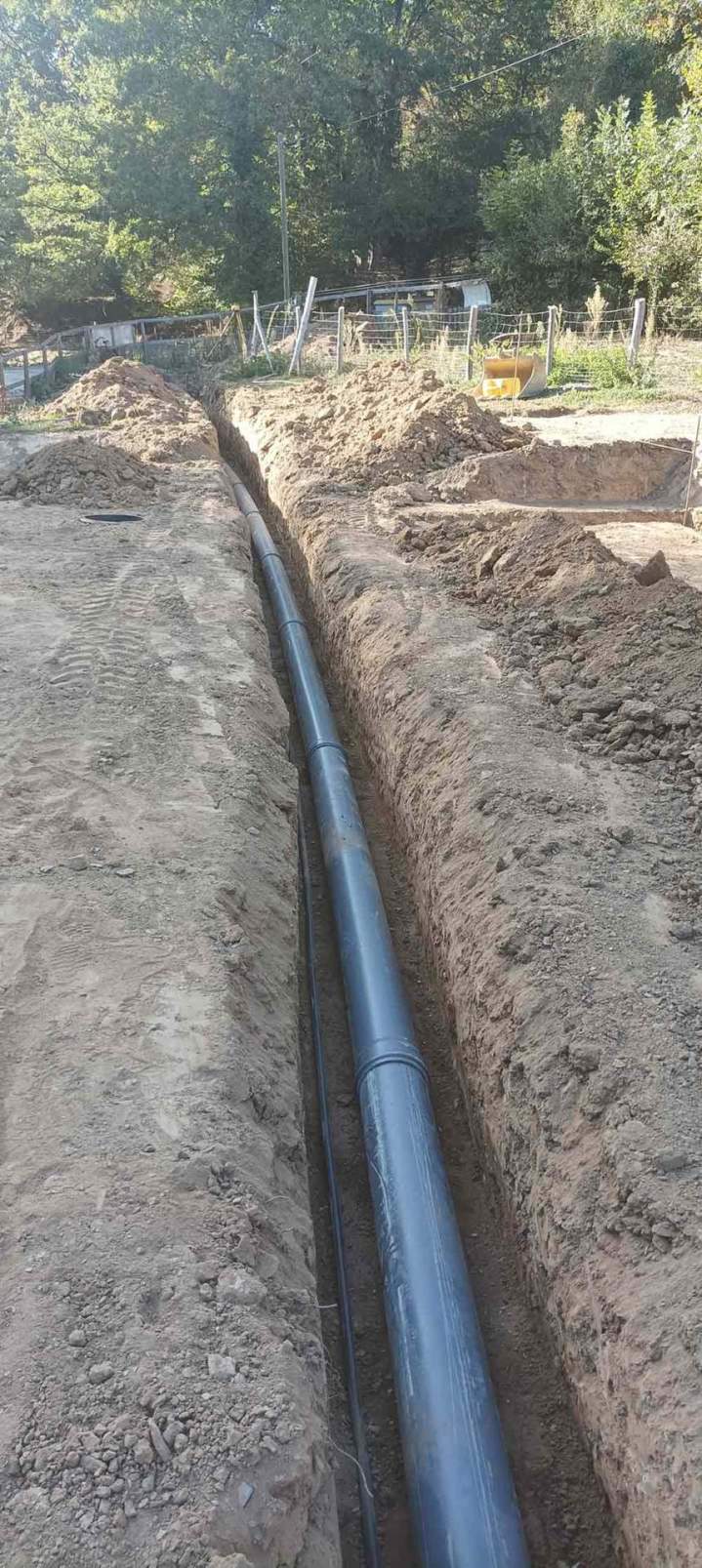 Installation réseaux VRD Baraqueville