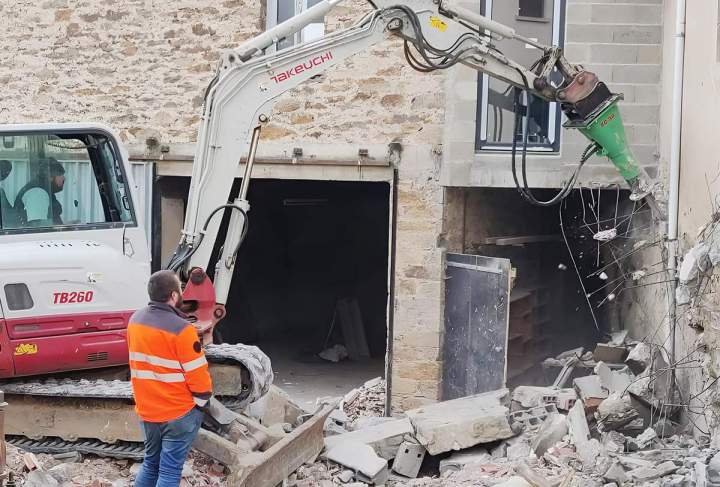 Démolition Baraqueville